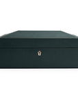 Wolf British Racing Green 8 Pc Watch Box