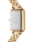 Daniel Wellington Quadro 20x26 5-Link Gold & White Watch