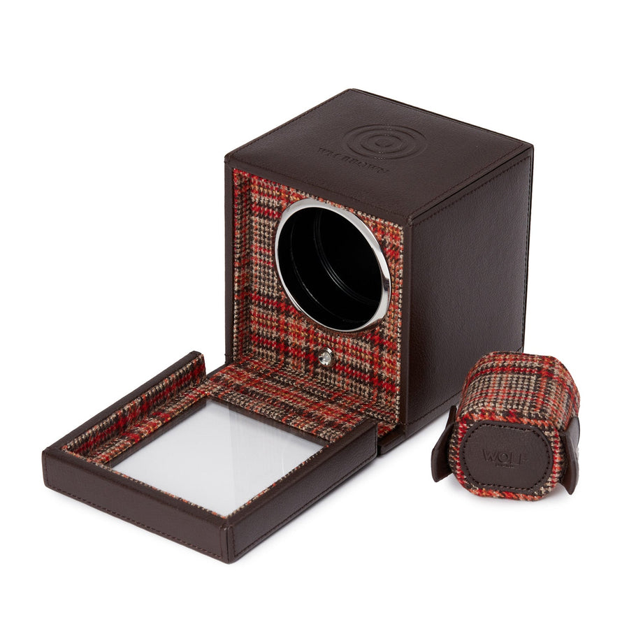 Wolf WM x WOLF Brown Single Watch Winder