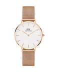 Daniel Wellington Petite 32 Melrose Rose Gold & White Watch