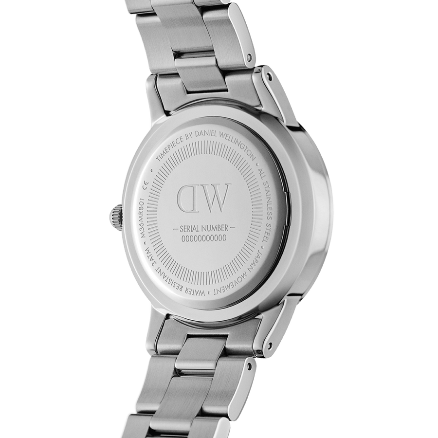 Daniel Wellington Iconic Link 28 Silver Capri Watch