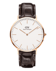 Daniel Wellington Classic 40 York Rose Gold & White Watch