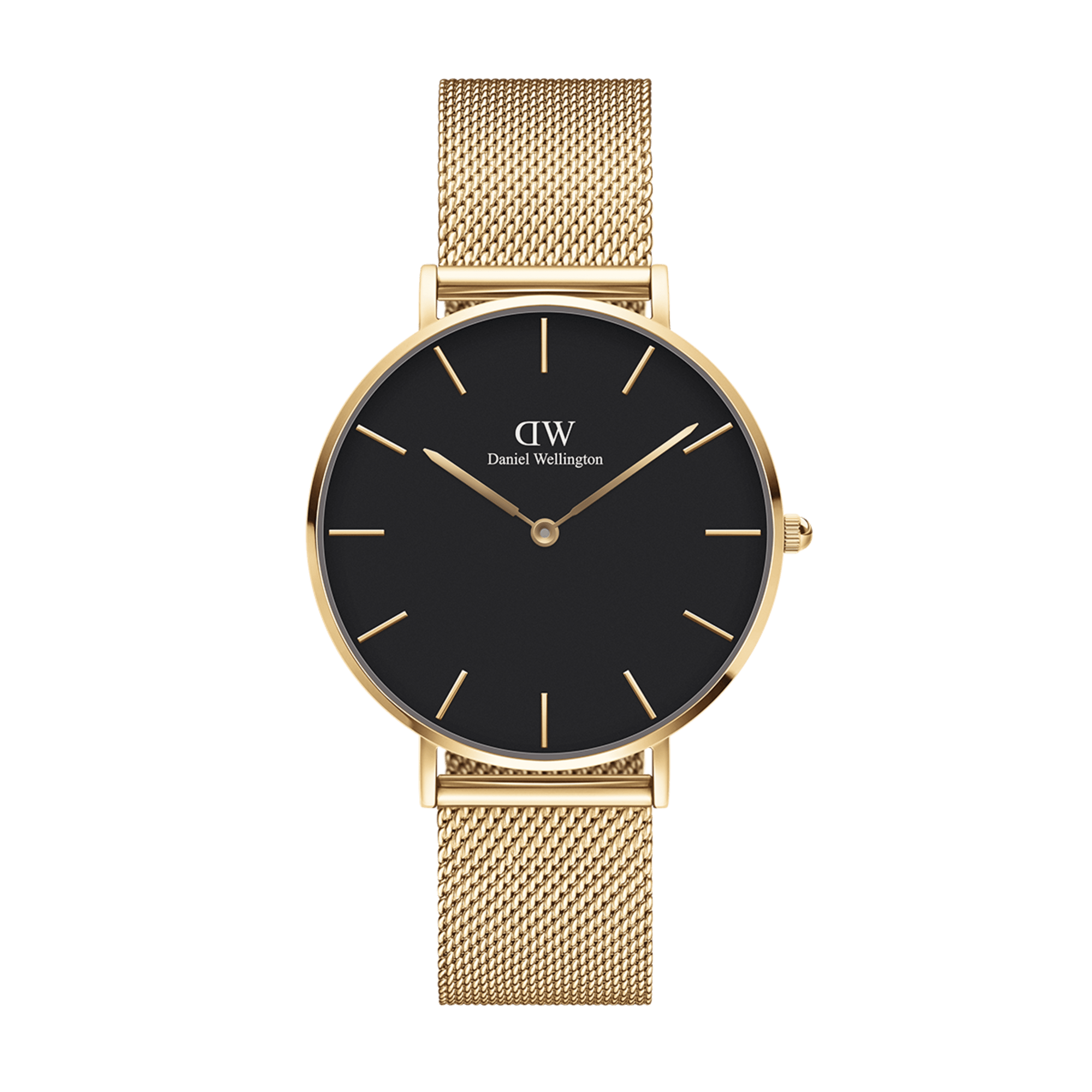 Daniel Wellington Petite 36 Evergold Gold &amp; White Watch