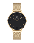 Daniel Wellington Petite 36 Evergold Gold & White Watch