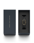 Daniel Wellington Quadro 20X26 Pressed Sheffield Gold & White Watch