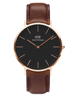 Daniel Wellington Classic 40 Bristol Rose Gold & Black Watch