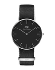 Daniel Wellington Classic 40 Cornwall Silver & Black Watch