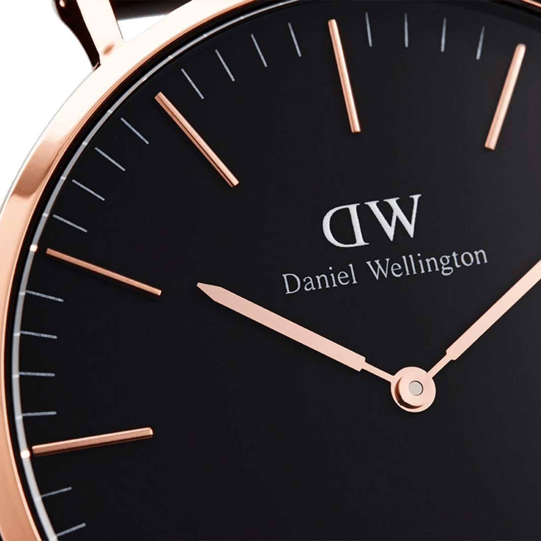 Daniel Wellington Classic 40 York Rose Gold & Black Watch