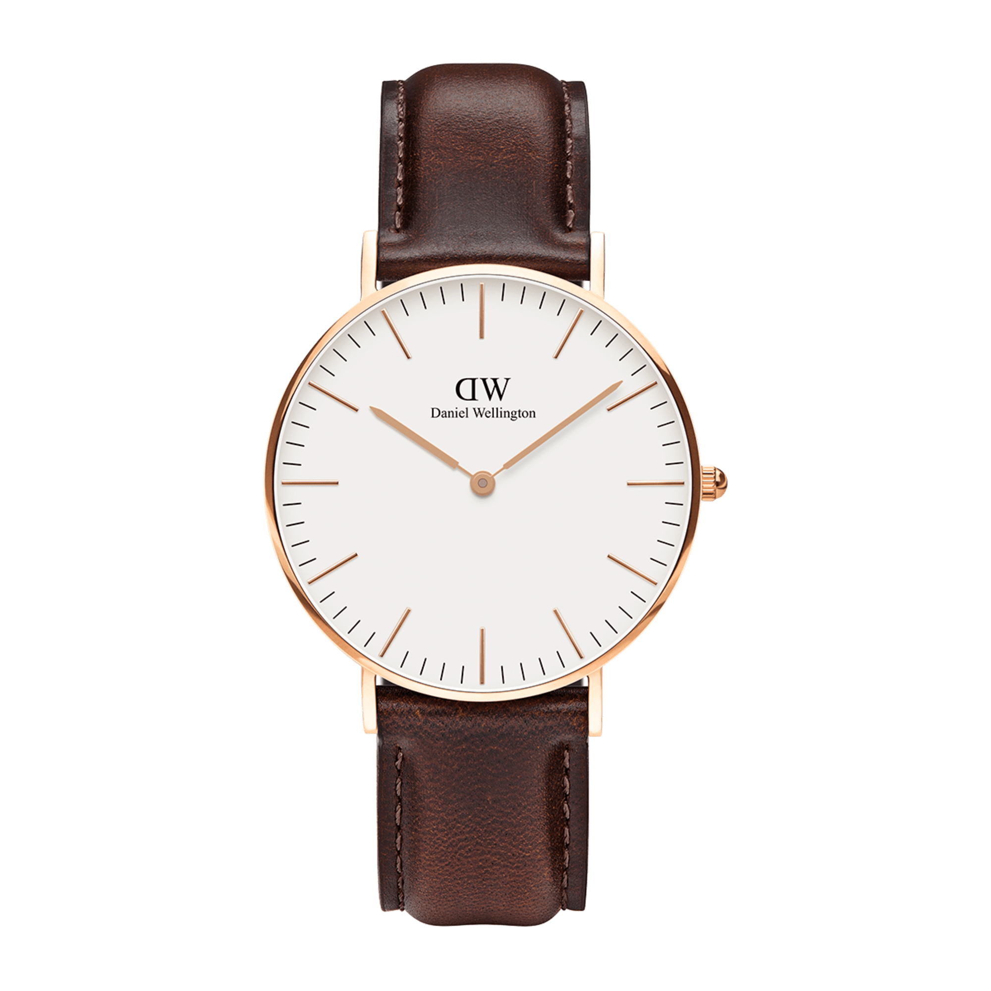 Daniel Wellington Classic 40 Bristol Rose Gold &amp; White Watch