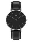 Daniel Wellington Classic 40 Sheffield Silver & Black Watch