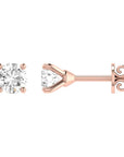 PRIMA 9CT 4-CLAW DIAMOND STUDS