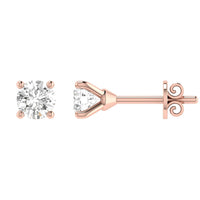 PRIMA 9CT 4-CLAW DIAMOND STUDS