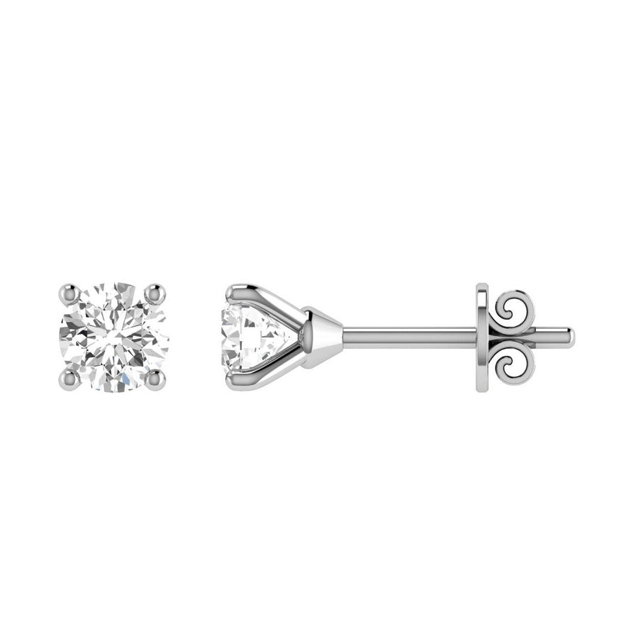 PRIMA 9CT 4-CLAW DIAMOND STUDS