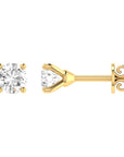 PRIMA 9CT 4-CLAW DIAMOND STUDS