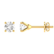 PRIMA 9CT 4-CLAW DIAMOND STUDS