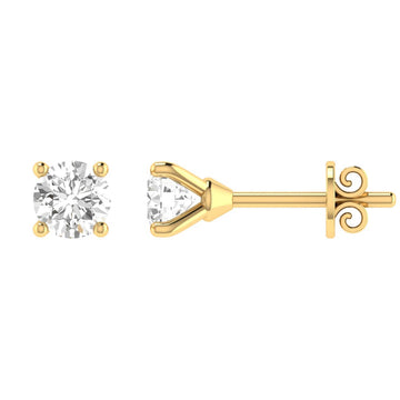 PRIMA 9CT 4-CLAW DIAMOND STUDS