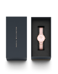 Daniel Wellington Petite 28 Coral Rose Gold Mother of Pearl Watch