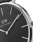 Daniel Wellington Classic 40 Reading Silver & Black Watch