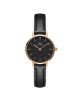 Daniel Wellington Petite 24 Sheffield Rose Gold & Black Watch