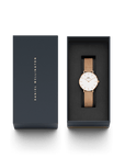 Daniel Wellington Petite 32 Melrose Rose Gold & White Watch