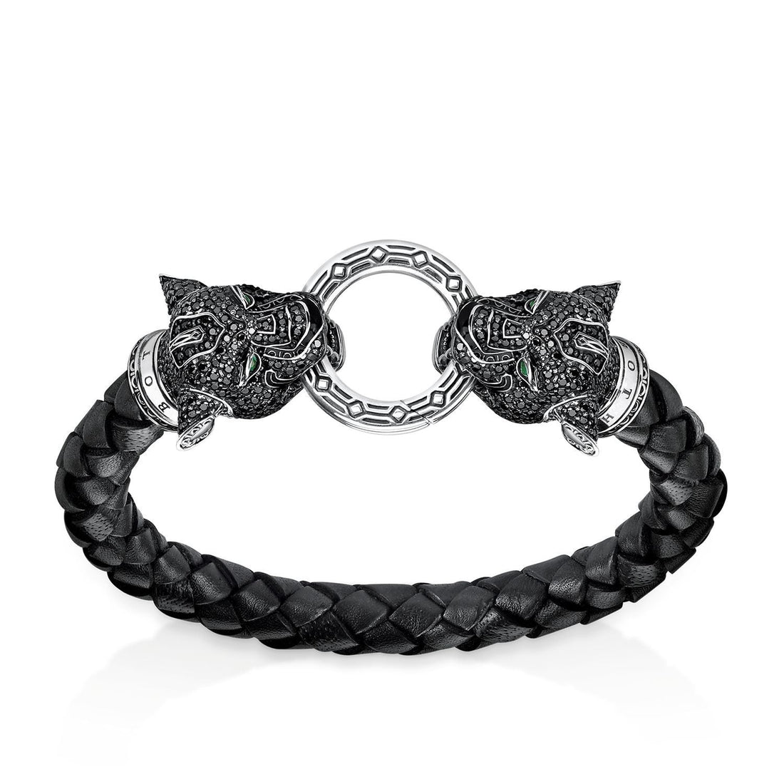 Thomas Sabo Leather Strap "Black Cat"