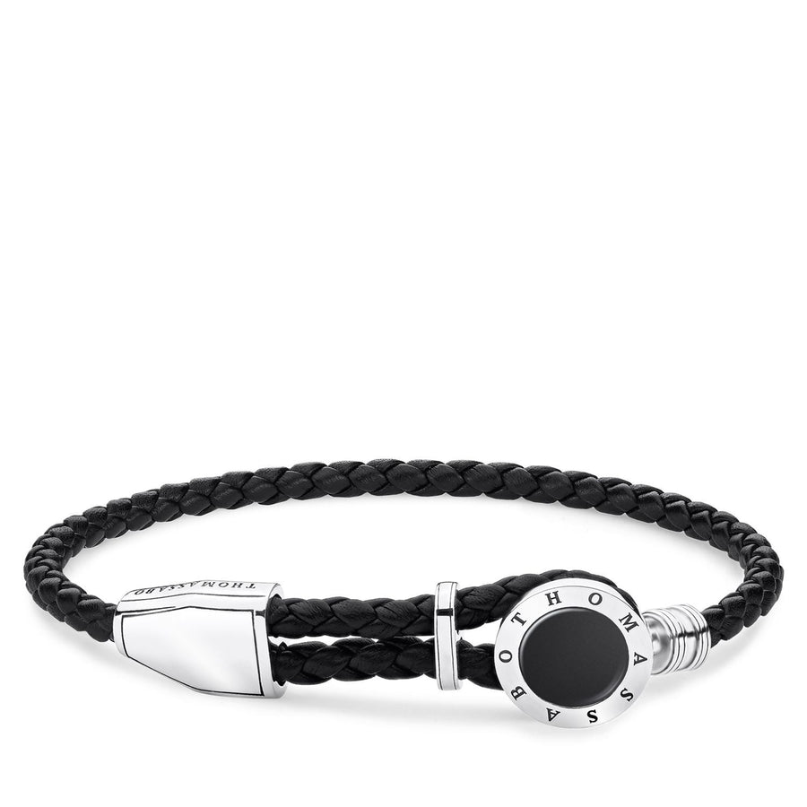 Thomas Sabo Leather Strap "Disc Black"