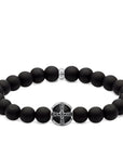 Thomas Sabo Bracelet Cross Black