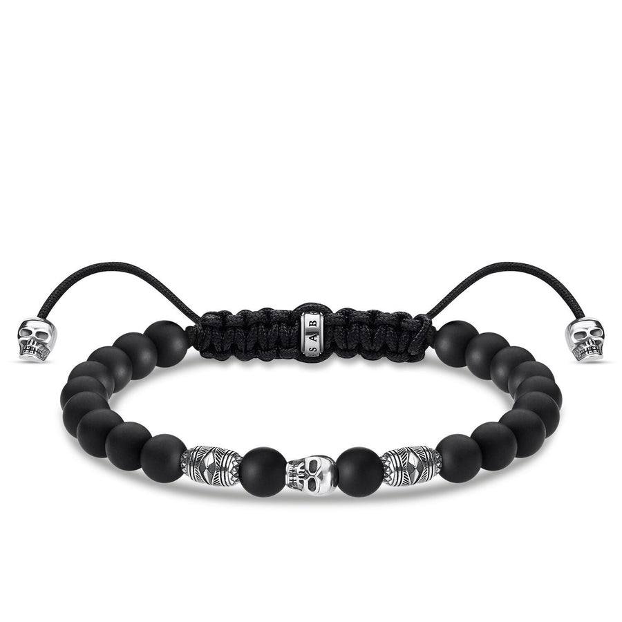 Thomas Sabo Bracelet Black Skull