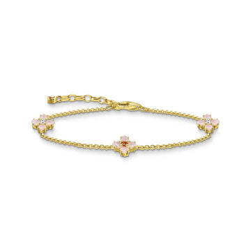 Thomas Sabo Bracelet Flower Gold