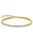 Thomas Sabo Tennis Bracelet Gold