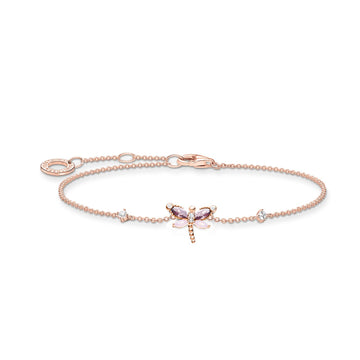 Thomas Sabo Bracelet Dragonfly Rose Gold