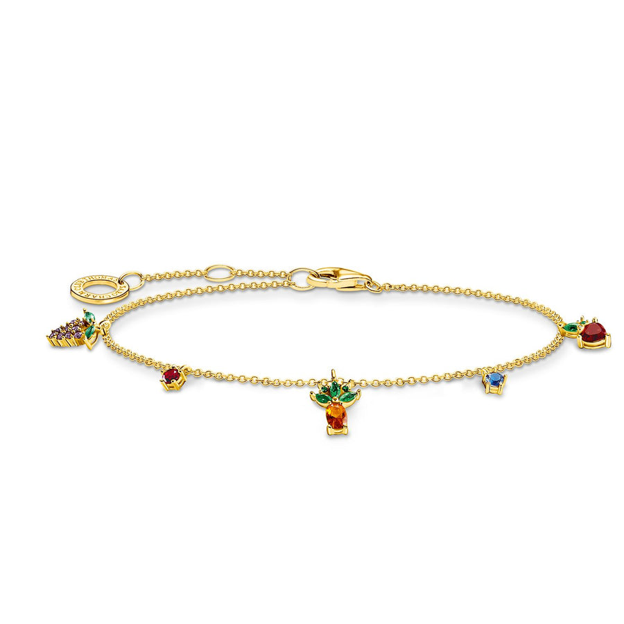 Thomas Sabo Bracelet Fruits Gold