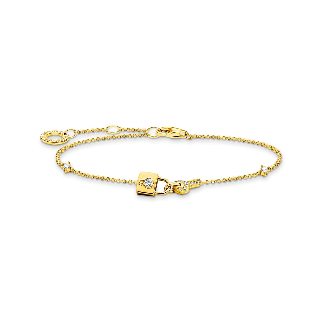 Thomas Sabo Bracelet Lock Gold