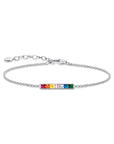 THOMAS SABO Bracelet colourful stones silver