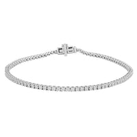 9CT DIAMOND TENNIS BRACELET