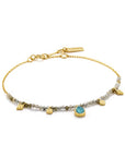 Ania Haie Turquoise Labradorite Bracelet - Gold