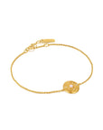 Ania Haie Gold Scattered Stars Kyoto Opal Disc Bracelet