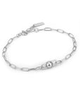 Ania Haie Silver Orb Link Chunky Chain Bracelet