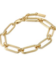 Ania Haie Gold Cable Connect Chunky Chain Bracelet