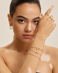 Ania Haie Gold Arrow Chain Bracelet