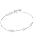 Ania Haie Silver Twisted Wave Chain Bracelet