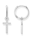 Thomas Sabo Cross Hoop Earrings