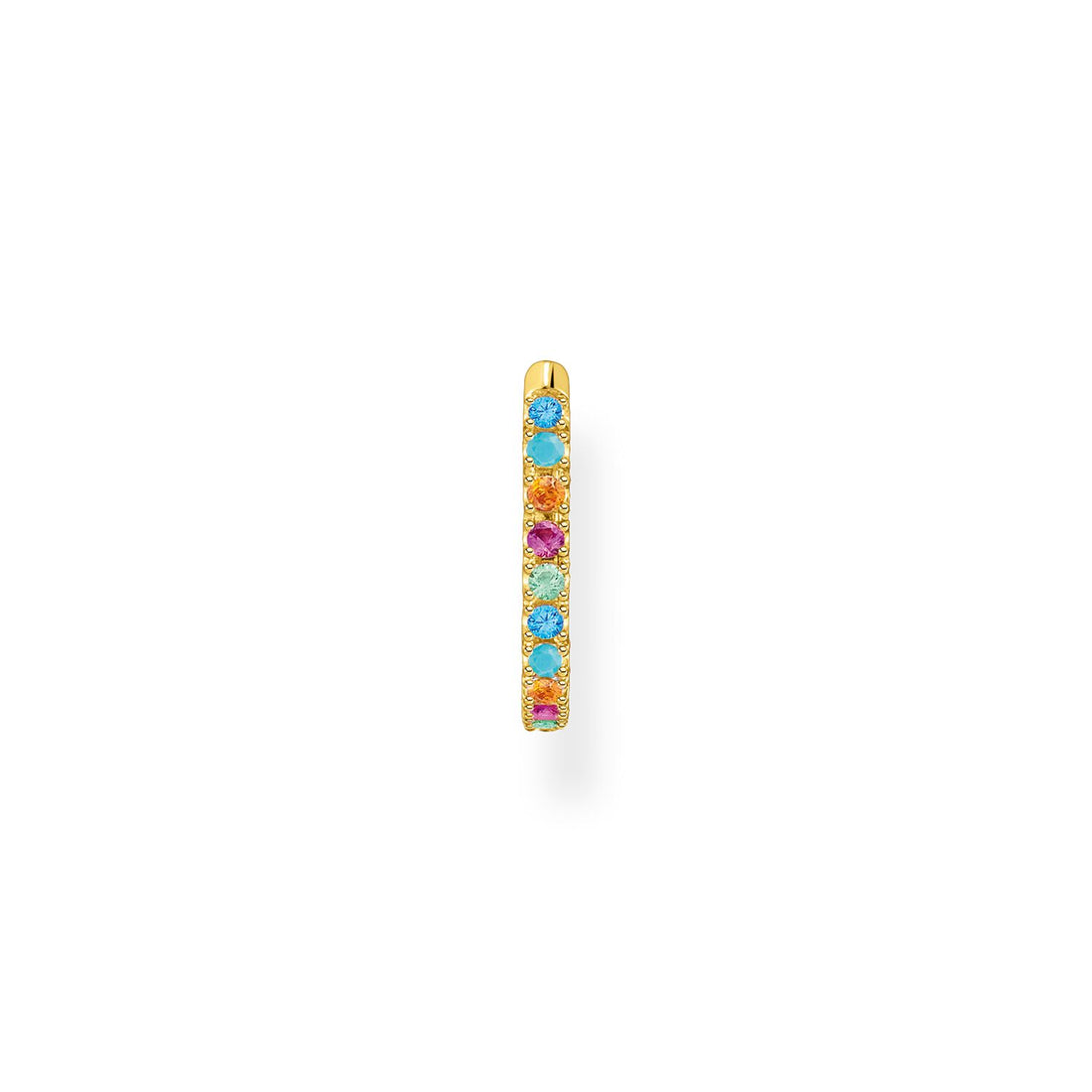 Thomas Sabo Single Hoop Earring Colourful Stones