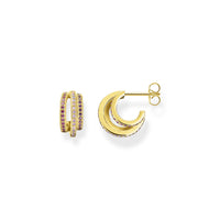 Thomas Sabo Hoop Earrings Rings Gold