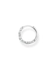 Thomas Sabo Single Hoop Earring Stones Silver