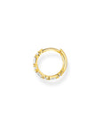 Thomas Sabo Single Hoop Earring Stones Gold