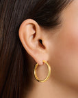 Thomas Sabo Hoop earrings large gold