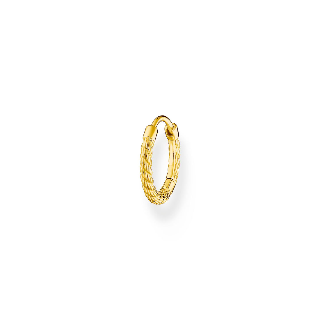 Thomas Sabo Single hoop earring rope gold