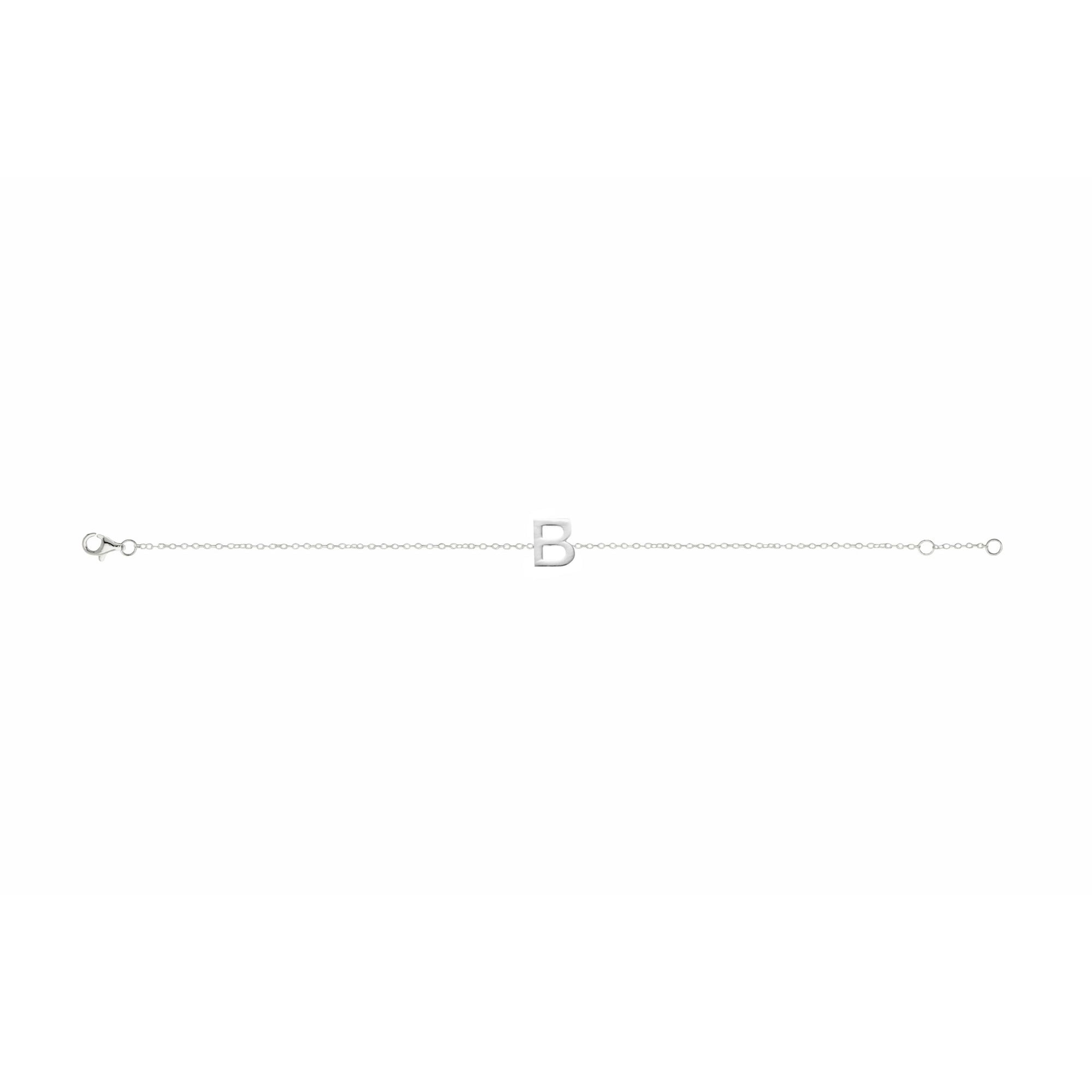 S/S PICCOLA INITIAL BRACELET