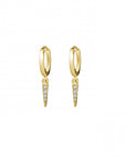 S/S SPEAR HUGGIE EARRINGS